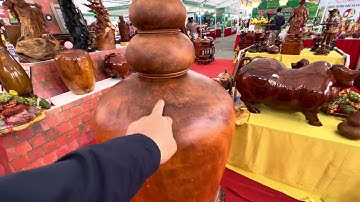 Chum tài Lộc gỗ Ngọc am Hà Giang Siêu khủng