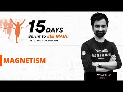 ferromagnetic pans Magnetism - Moving Charges & Magnetism JEE Mains 2019 | Tricks to Solve Magnetic Field JEE Problems