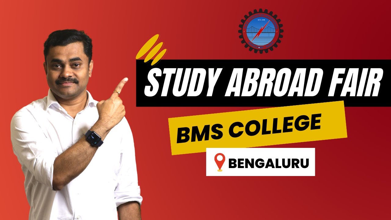 Study Abroad Fair at BMS College of Engineering Maven Consulting Services 