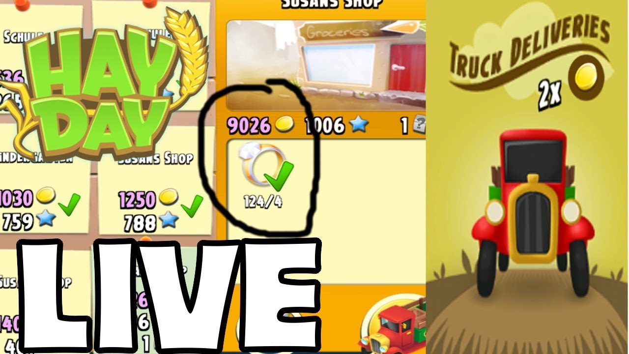 Wie Verdient Man Schnell Geld Bei Hay Day LKW EVENT!! Doppelt Geld | Schnell Geld machen - Hay Day Live - YouTube