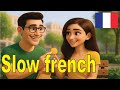 French Conversation listening Practice for Beginners A1-A2 | Real-Life French Dialogues
