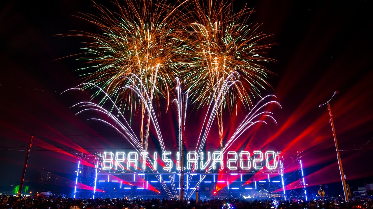 Multimedia Show New Years Eve 2020 Bratislava YouTube