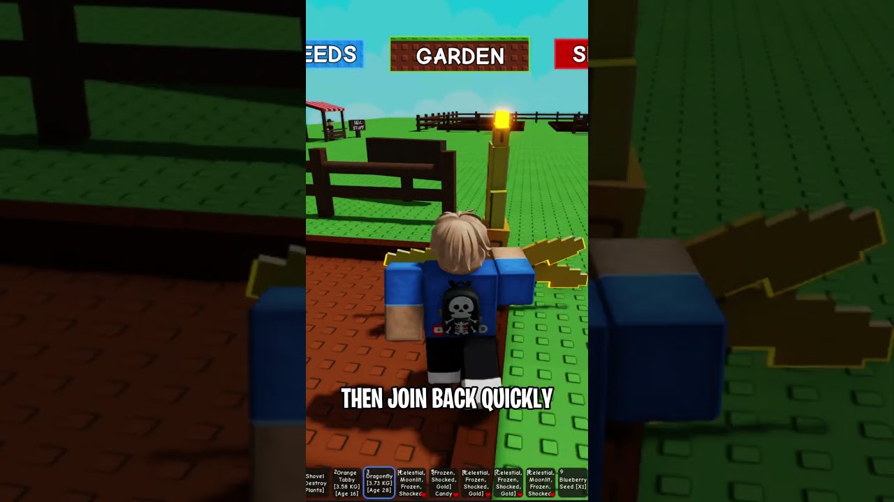 How To DUPE PETS In Grow A Garden Shorts Growagarden