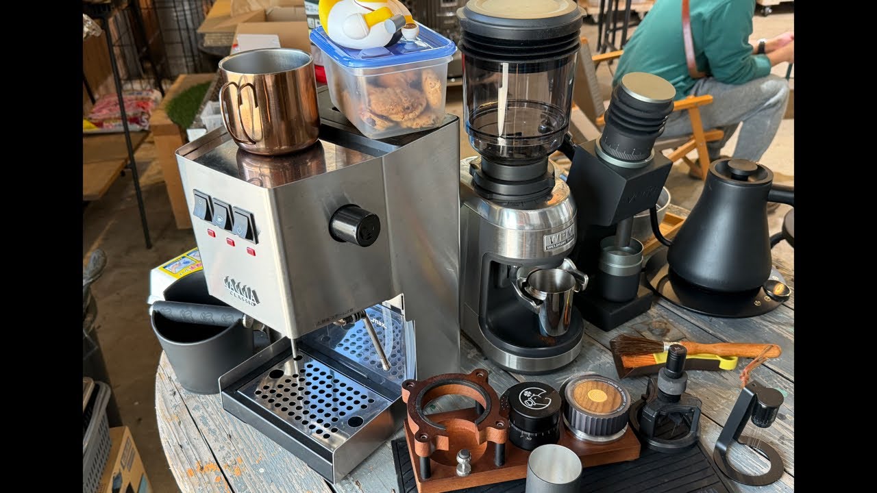 ミッチーのハウスにコーヒーグッズセッティングするよ〜Live