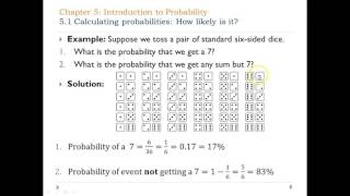 Quantitative Literacy Section 5.1