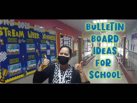 BULLETIN BOARDS IDEAS FOR  SCHOOLS //Teacher Eleyna