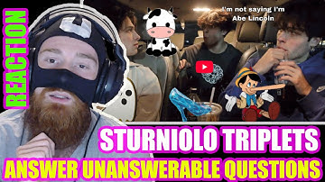 STURNIOLO TRIPLETS TRYING TO ANSWER UNANSWERABLE QUESTIONS