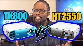 BenQ TK800 vs HT2550 4K Projector - Which One Is Better?