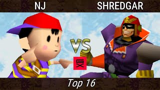 Genesis X - NJ (Ness) Vs. SHREDGAR (Captain Falcon) Super Smash Bros - SSB64