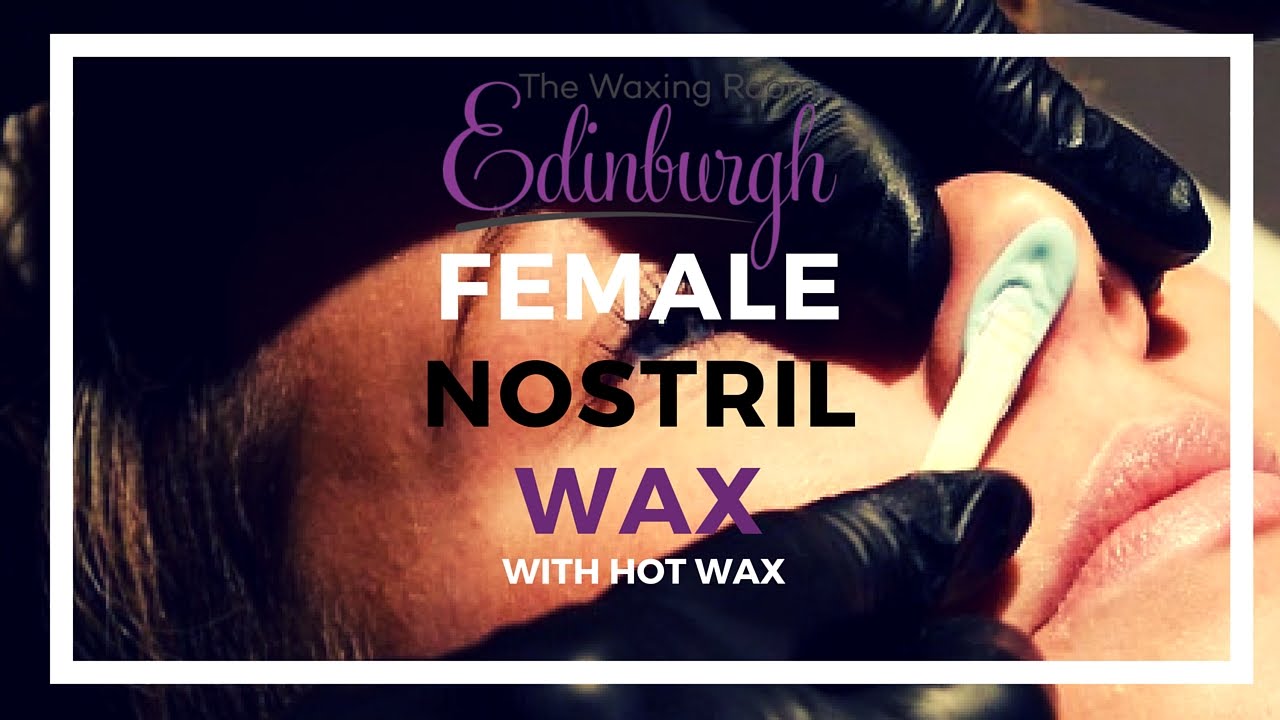 Professional Nostril Wax with Hot Wax HOW TO YouTube