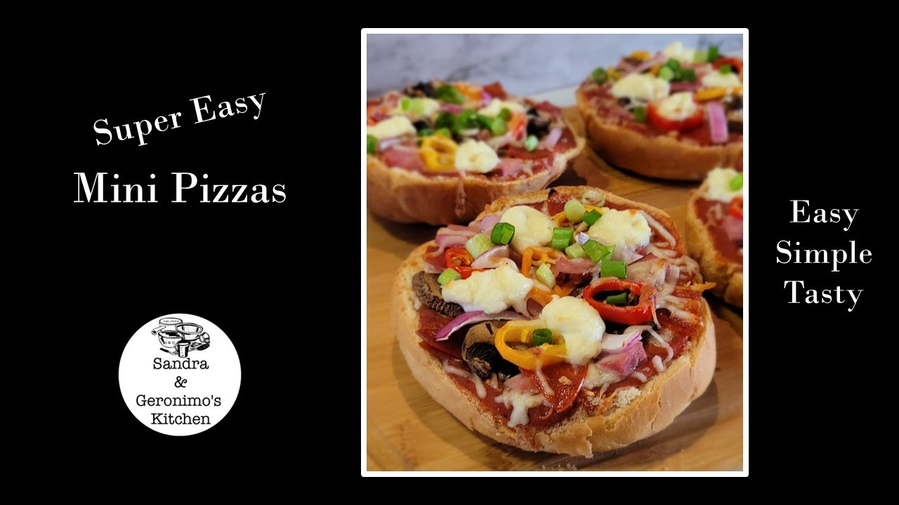 Super Easy Mini Pizzas