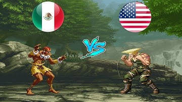 SNK vs. Capcom - SVC Chaos Plus - Joules vs Age