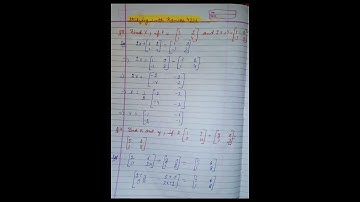 #trending #class:- 12th chapter:- 3Exercise:-3.2 Question:- 6-12 Fully detailed explained