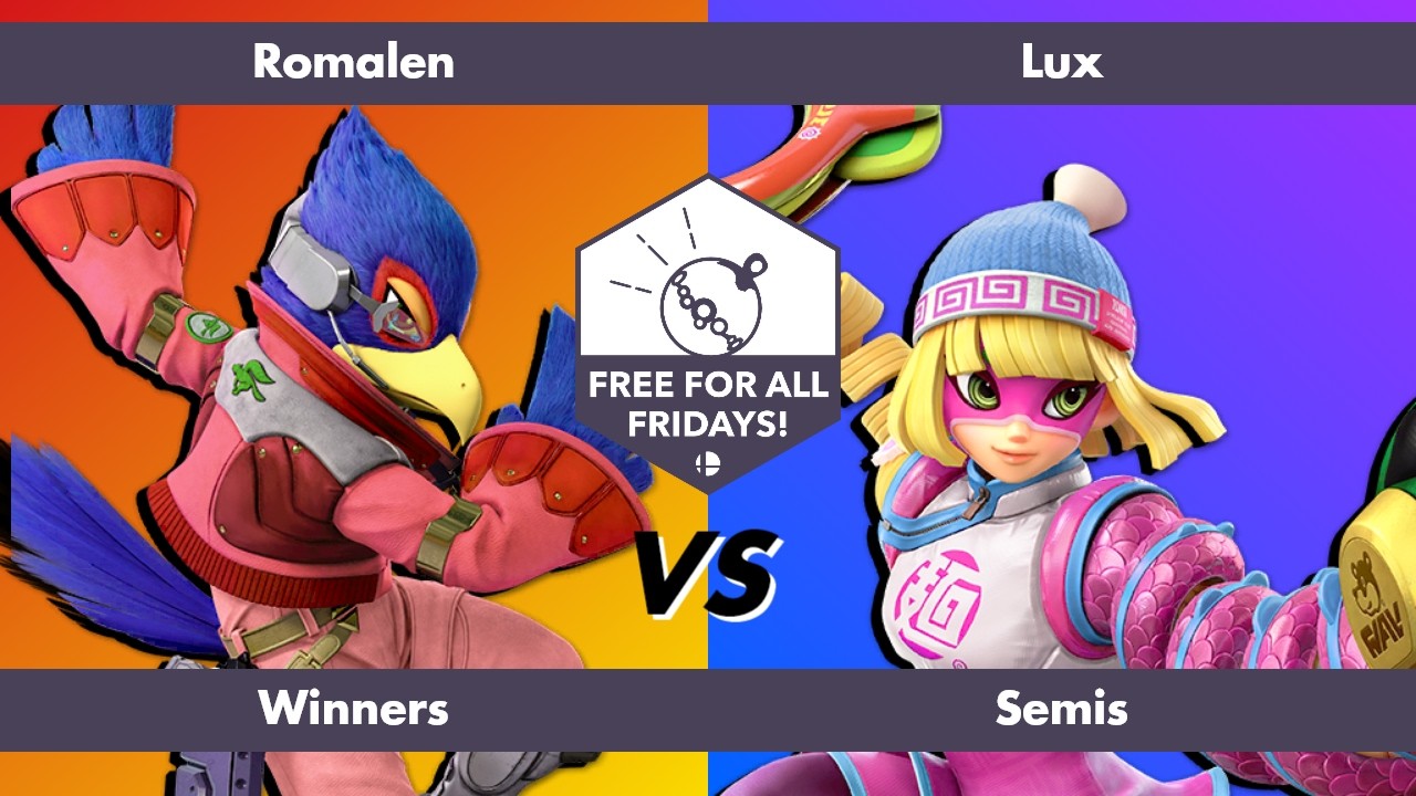 Free for All Fridays 82 Winners Semis: Romalen (Falco) vs Lux (Min Min)