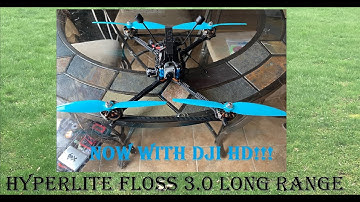 Hyperlite Floss 3.0 Long Range 7 inch HD Ripper (DJI HD Air Unit Upgrade!)