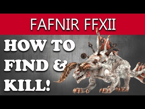 Video: Final Fantasy 12 - Fafnir-locatie, Vereisten En Strategieën Voor De Verlenging Van Rank VII Wyrm Wrath