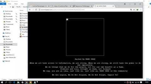 Deface Metode | File Manager