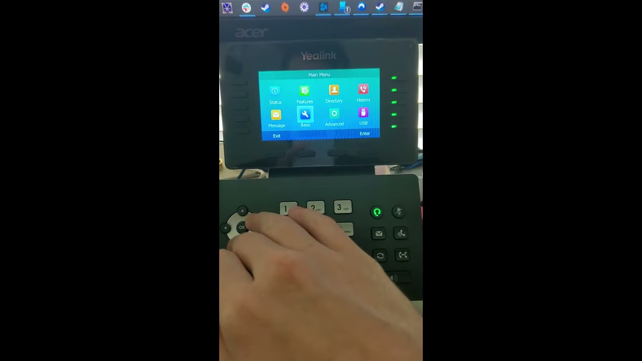כיצד להפעיל WiFi ולחפש רשת בטלפון IP מדגם Yealink SIP T54W (סדרת T5)