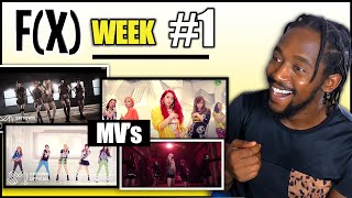 f(x) 에프엑스 'Electric Shock' + Rum Pum Pum Pum MV + '4 Walls' + 'Red Light' | f(x) WEEK (PART1)