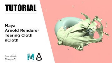 Tearing Up Cloths In Maya And Arnold Renderer - Tutorial