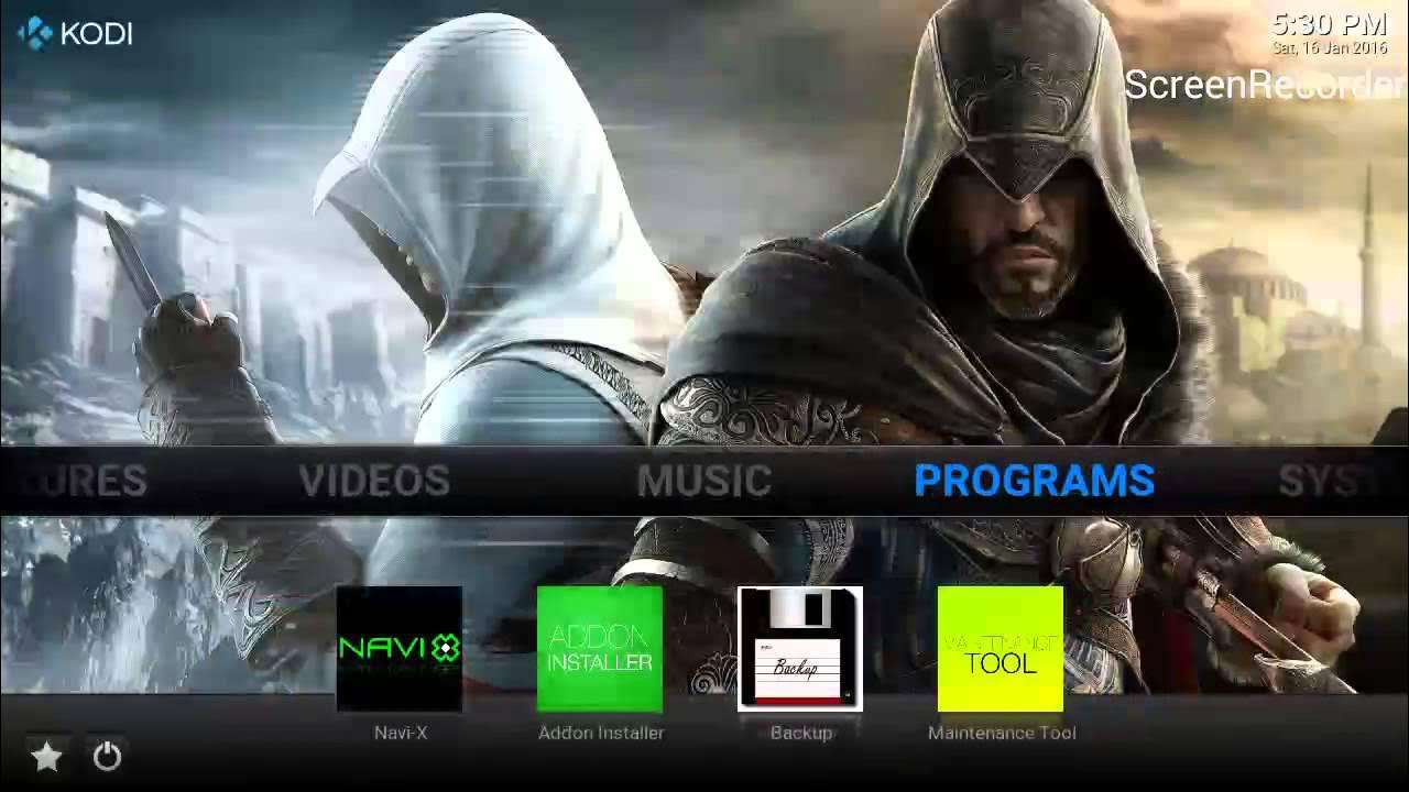 Cara instal addon pro sport dan sportsdevil di kod youtube