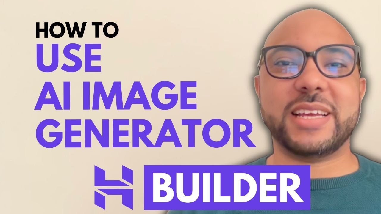 How to use the AI Image Generator in Hostinger Website Builder - YouTube