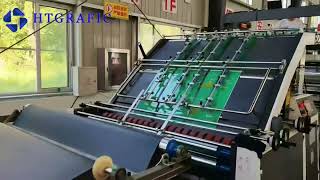 Our semi-automatic flute laminator machine