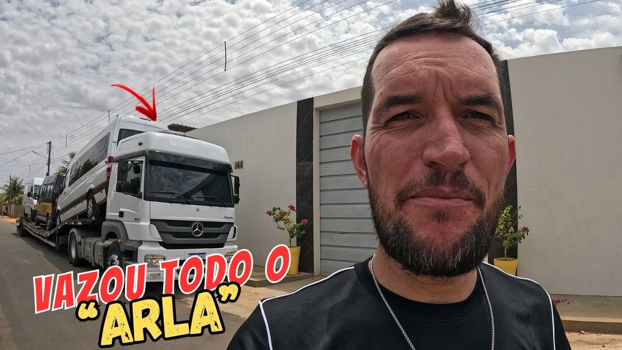 Instalações da Produção de Motorhomes na Bahia. Vazamento do ARLA durante a Viagem.