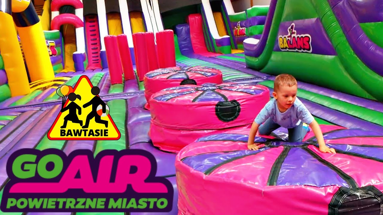 GO AIR Powietrzne Miasto! Największy dmuchaniec na jakim byliśmy! 🥰
