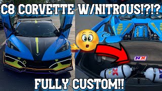 This Fully Customized C8 Corvette HAS NITROUS !?!? *MUST SEE* Setup on the C8!! by JamesAtkinsTv 201 views 2 months ago 10 minutes, 24 seconds