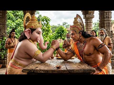 हनुमान और गणेश जी के बीच पंजा लड़ाई || Hanuman Bhakti Serial 2026