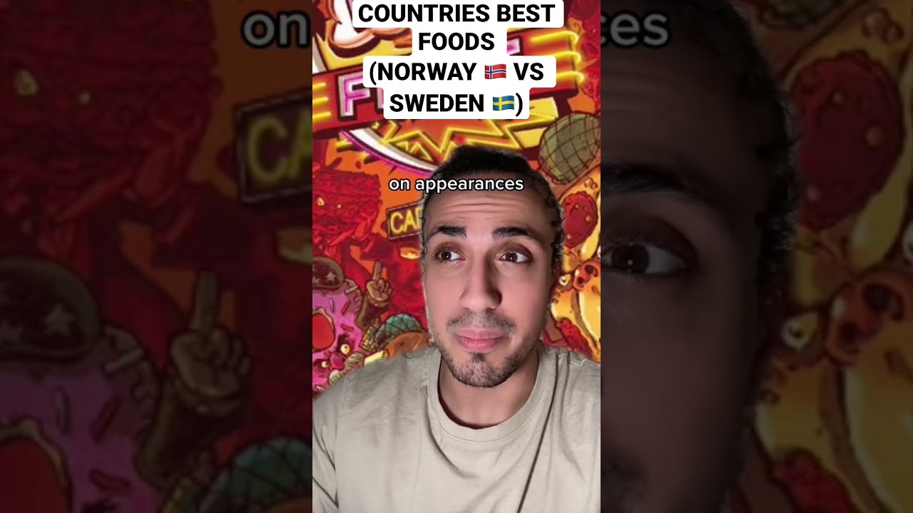 Countries Best Foods Ft Norway Vs Sweden 