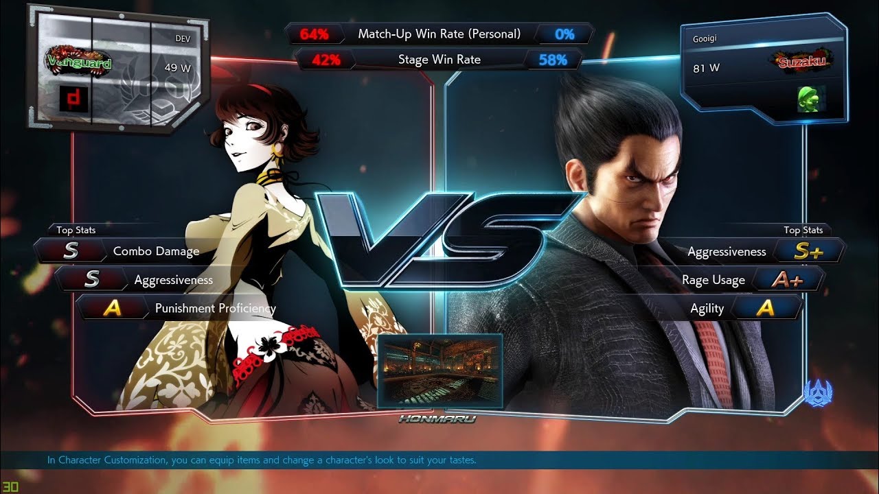 Quick match. Kazuya Zoey.