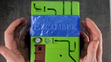 Solving the Rare EXCALIBUR PUZZLE BOX - serious Legend of Zelda vibes