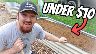 CHEAPEST Way To Fill ANY SIZE Raised Garden Bed