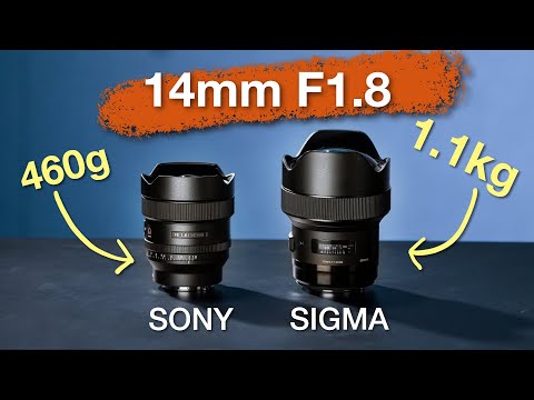 Impossibly Small f/1.8 Ultra Wide - Sony FE 14mm F1.8 GM (feat. Sigma 14mm F1.8)