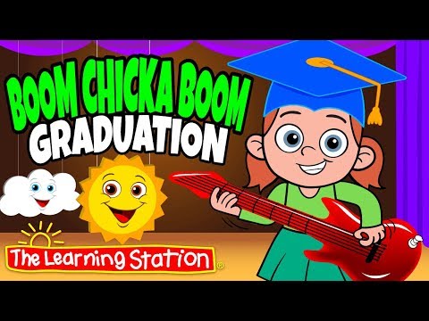 boom-chicka-boom-🎓-graduation-song-for-kids-🎓-action,-dance-kids-songs-🎓-the-learning-station