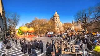 2012 Macy's Thanksgiving Day Parade Timelapse