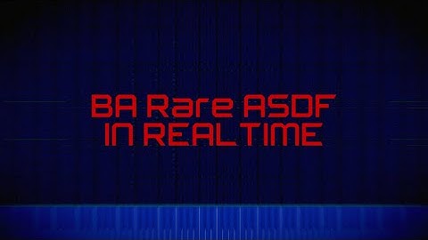 Black MIDI: Bad Apple Rare ASDF Mode IN REALTIME! - Chikara Test + Update