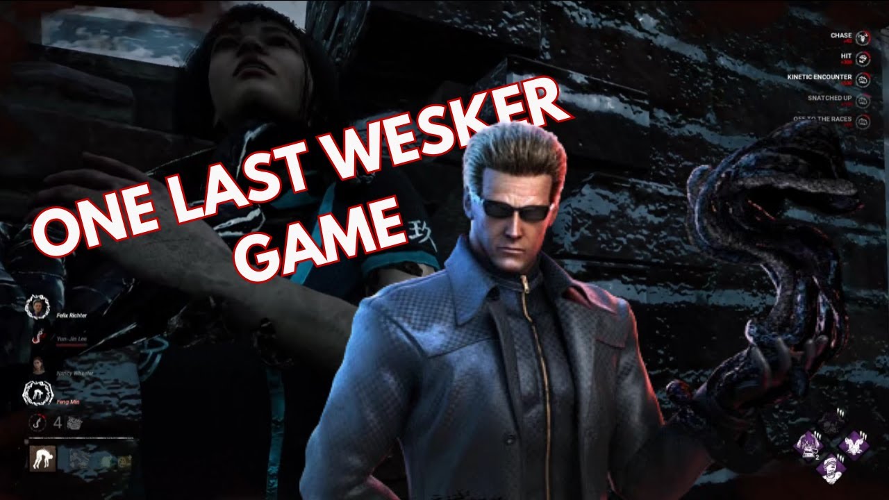 One Last Wesker Game / Dead By Daylight Killer Gameplay - YouTube