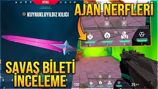 YENİ SAVAŞ BİLETİ İNCELEME! VIPER ve CYPHER DEĞİŞİKLİKLERİ OYUN İÇİ! (VALORANT Yama 8.08)