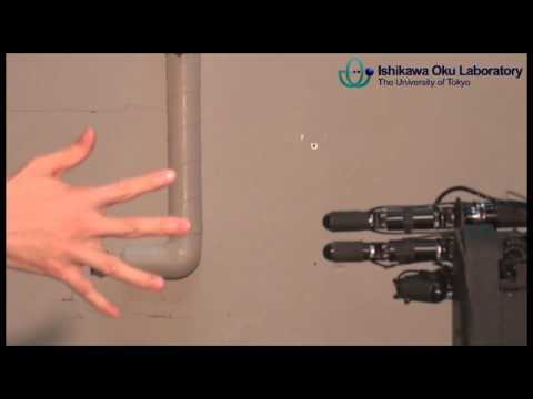 Janken (rock-paper-scissors) Robot with 100% winning rate