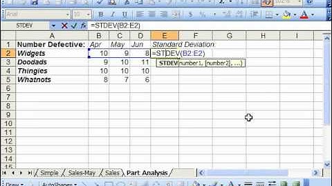 Excel 2003 Tutorial Editing a Range-2003 & XP Microsoft Training Lesson 4.5