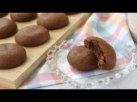 Chocolate Cookies with Just 4 Ingredients! (No Eggs, No Mixer) thumbnail