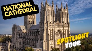 National Cathedral Spotlight Tour in 4K  - Almost entire Tour!! You must visit in person!