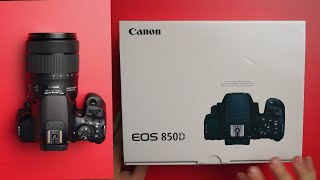 ملك الفئة المتوسطة الجديد Canon EOS 850D Unboxing & Specs