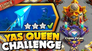 Easiest way to 3 star YAS! Sleigh Queen challenge (Clash of clans )