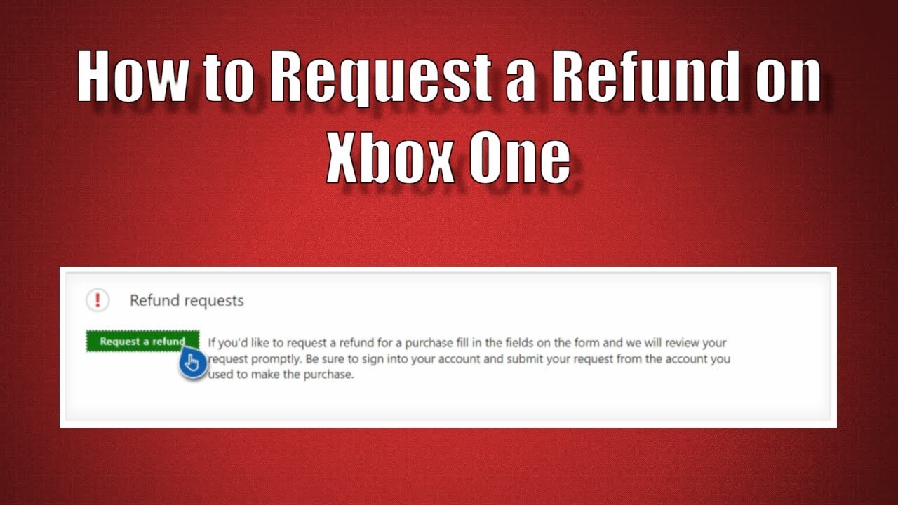 Xbox refund