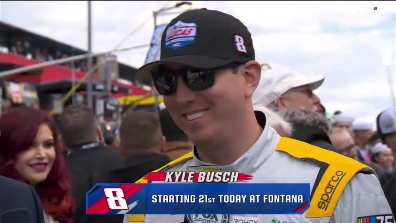 KYLE BUSCH INTERVIEW 2023 NASCAR CUP SERIES AUTO CLUB 400 YouTube