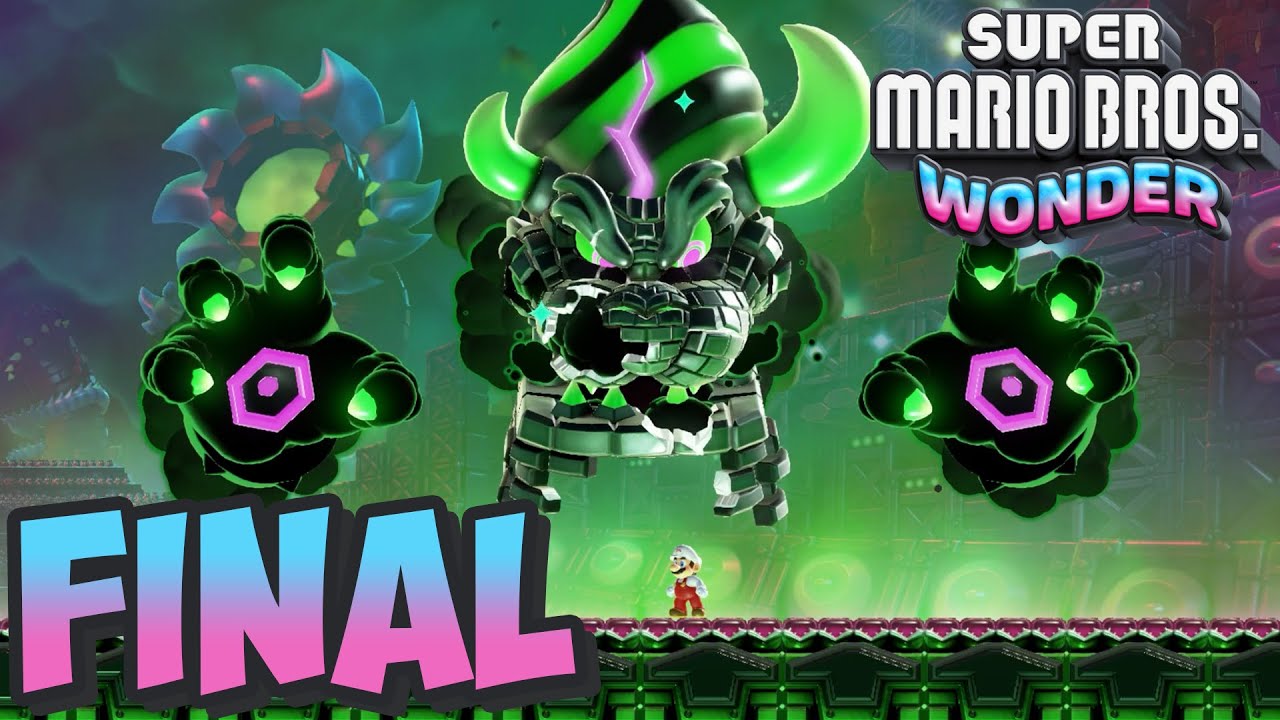 Super Mario Bros. Wonder - Gameplay Walkthrough Final Part- Castle ...